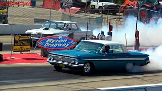 ULTIMATE VINTAGE DRAG RACE OLD SCHOOL GASSERS 60S CARS NOSTALGIA SUPER STOCK AND CAR SHOW