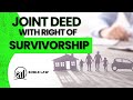 Joint Deed With Right Of Survivorship