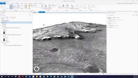 3D Visualization on Mars with ArcGIS Pro
