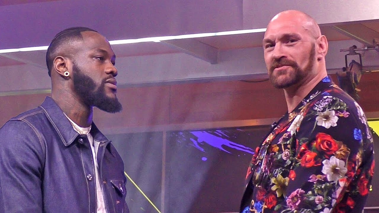 Face To Face Deontay Wilder Vs Tyson Fury Ii Los Angeles Second Press Conference Youtube Tyson Fury Fury Tyson