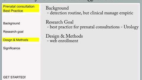 Invitation to Participate in Prenatal Consultation Protocol for Urology - A shared checklist