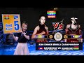 Kun khmer cambodian boxing mauritius ranini vs cambodia