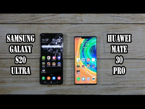 Samsung Galaxy S20 Ultra vs Huawei Mate 30 Pro | SpeedTest and Camera comparison