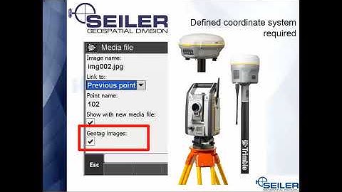Integrate Photos in Trimble Access
