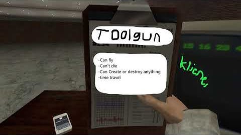 The Creation of the toolgun