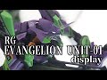 RG Evangelion Unit-01 / エヴァンゲリオン初号機 display