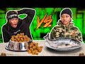 REAL FOOD VS ANIMAL FOOD CHALLENGE