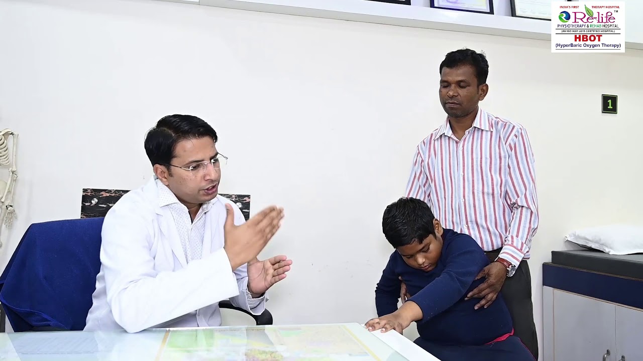 Feedback cerebral palsy patient for physiotherapy treatment Feedback cerebral palsy patient for physiotherapy treatment