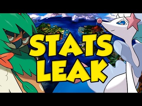 POKEMON SUN AND MOON DATAMINE IS HAPPENING! STARTER EVOLUTION STATS LEAKED - POKEMON SUN AND MOON DATAMINE IS HAPPENING! STARTER EVOLUTION STATS LEAKED