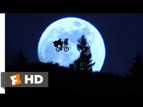 Across the Moon - E.T.: The Extra-Terrestrial (7/10) Movie CLIP (1982) HD