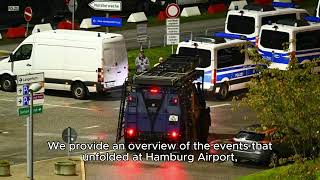 Hamburger Flughafen amok Polizei-Großeinsatz /Amok-Alarm am Hamburger Flughafen! #hamburger