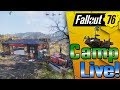 Cliff Side Cabin Build PT 2- #Fallout76 - LIVE