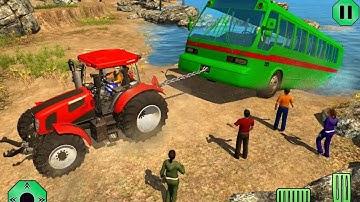 Chained Tractor Towing Rescue Android Gameplay