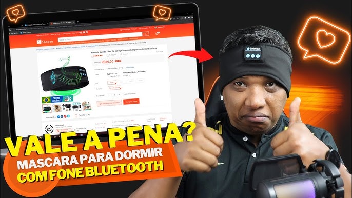 Fone de ouvido sem fio faixa (headband) vale a pena mesmo? Comprei e  testei!