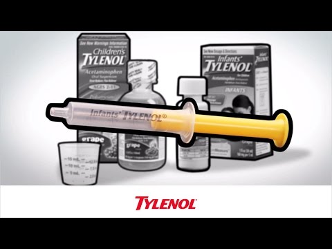 Video: ¿Cuánto reduce la fiebre el tylenol?