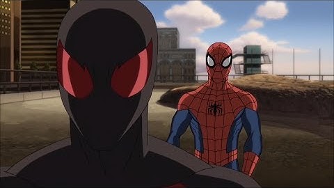 Ultimate Spider Man vs the Sinister Six Clip (Scarlet Spider first meeting with Spiderman)