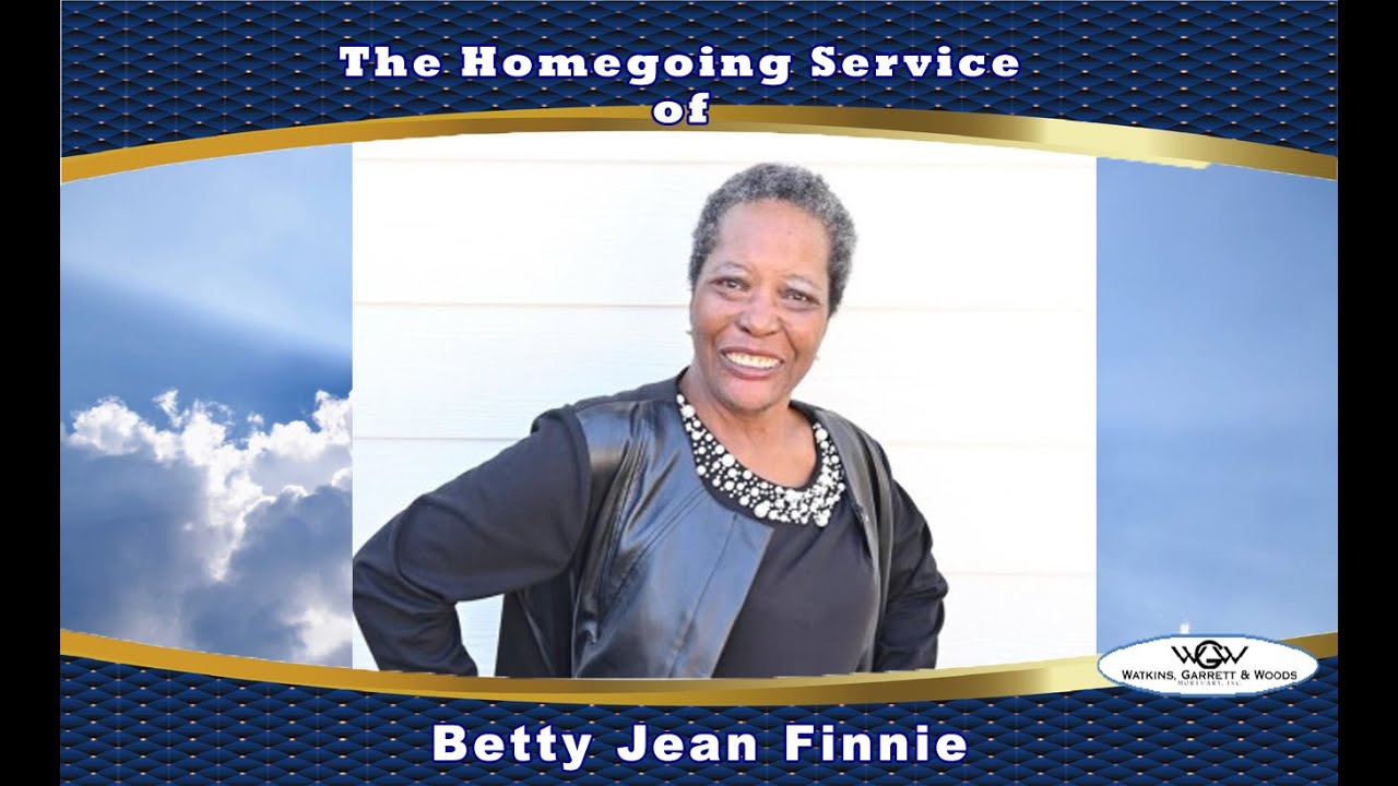 The Homegoing Service of Betty Jean Finnie