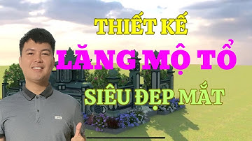Thiết lăng mộ tổ, lăng mộ đá xanh rêu.