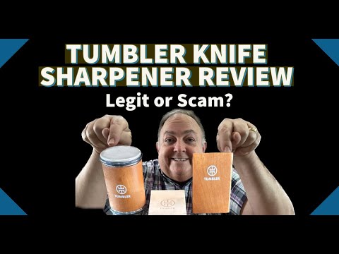 Tumbler Knife Sharpener Review! LEGIT OR