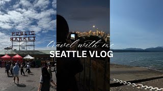first time in seattle !! 🌃 | seattle vlog: pike’s place , ferry ride , oyster farm + more 