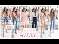 HUGE EXPRESS PRE-FALL TRY ON HAUL 🌸🍂 Casual, Workwear, & Dressy Outfit Ideas!