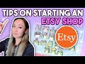 Etsy Listing Walkthrough + Tips On Starting Your Shop!