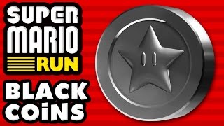 Super Mario Run - ALL BLACK COINS! 100% of the Black Coins!