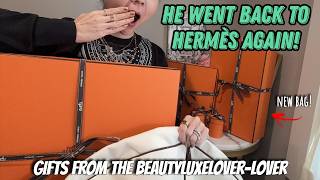 Download Lagu He Went Back to Hermès Again! Presents from the BeautyLuxeLover-Lover | New bag! MP3