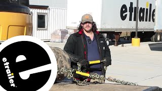 Checking Out the etrailer Quick Binder Ratchet Chain Binder