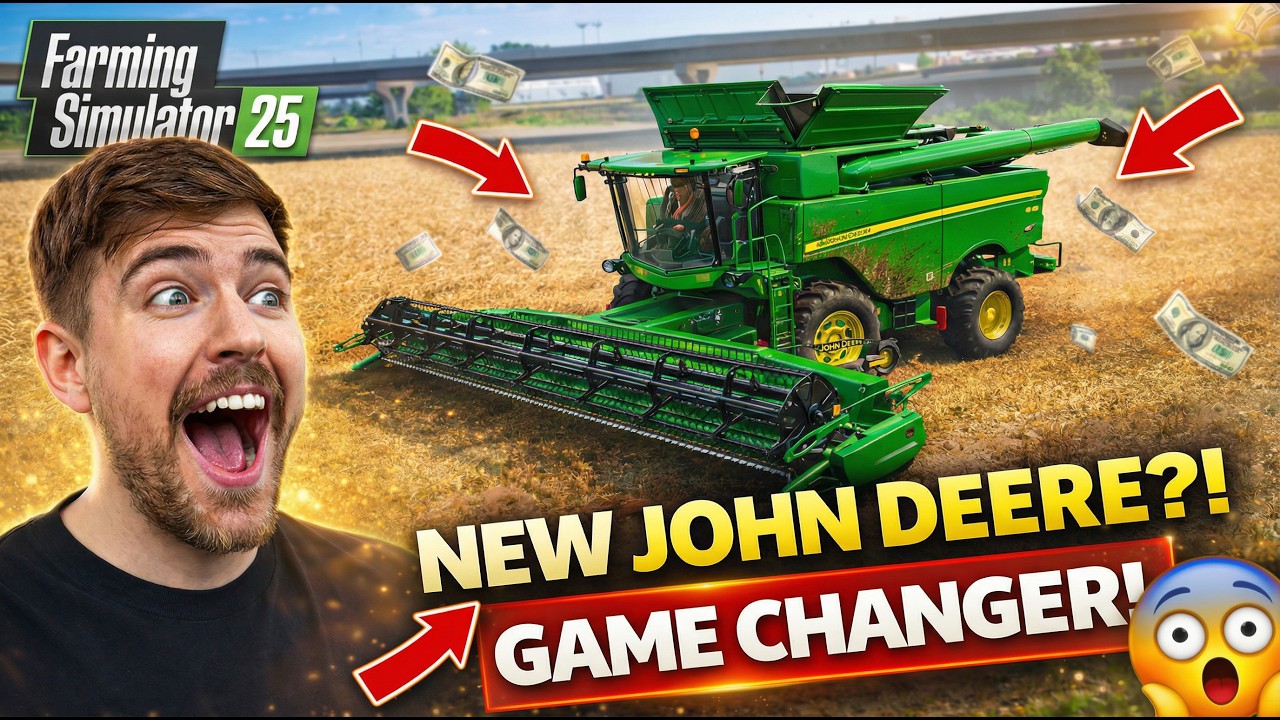 NEW JOHN DEERE HARVESTER is a GAME CHANGER! 🤯 | Farming Simulator 25 | FS25