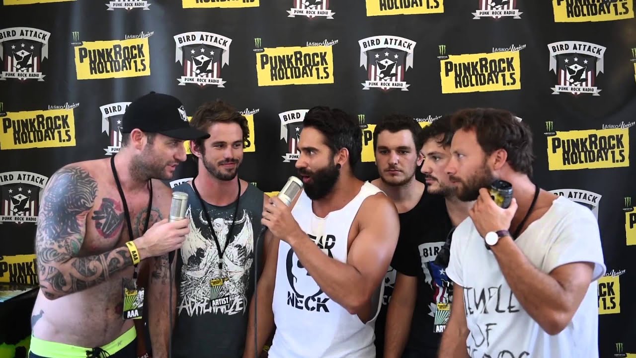 Forus interview at Punk Rock Holiday 2015 with Bird Attack Punk Rock Radio - Garrett Wadford