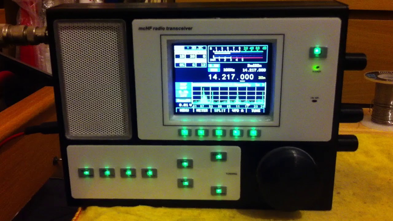 MCHF SDR Transceiver V0.7 new version M0NKA. YouTube