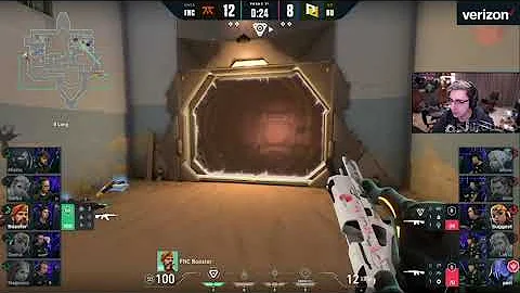 Shroud and Hiko react to this 1V2 CLUTCH by Boaster at VCT Masters in Reykjavík