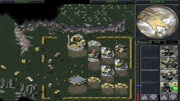 Command and Conquer GDI Mission #8ea - Playthrough #2 - Multiplayer Units Enabled