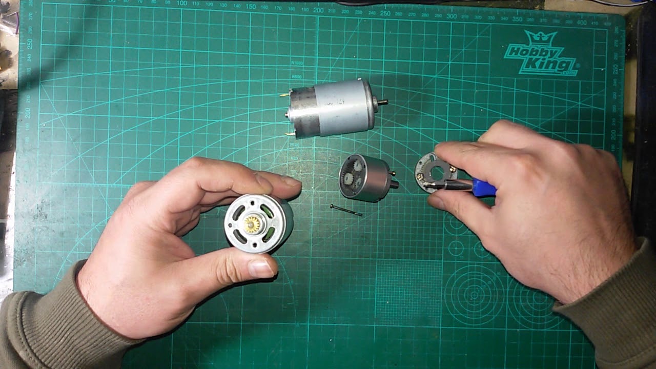How to change brushed motor on servocity gearmotor YouTube