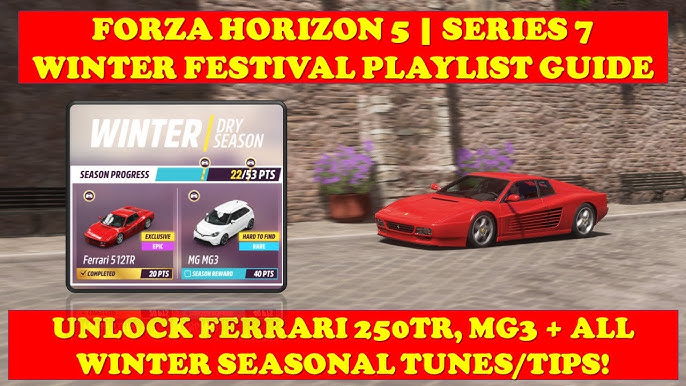 Your guide to Forza Horizon 5's Series 6 Summer Festival Playlist