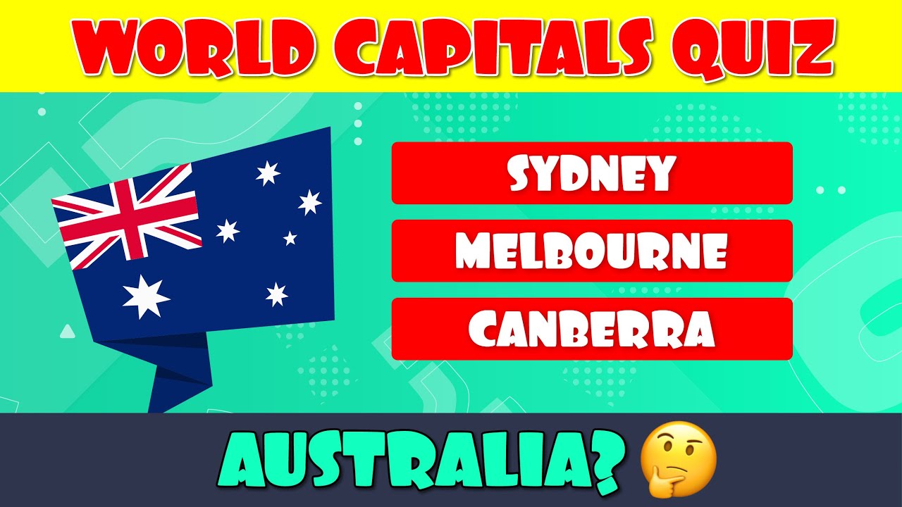 Country Capital - Country Flag Match IV Quiz - By JollyTee