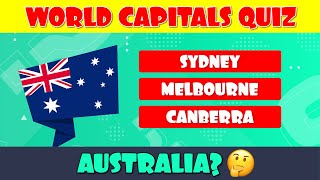 World Capital Quiz (Multiple Choice) screenshot 5