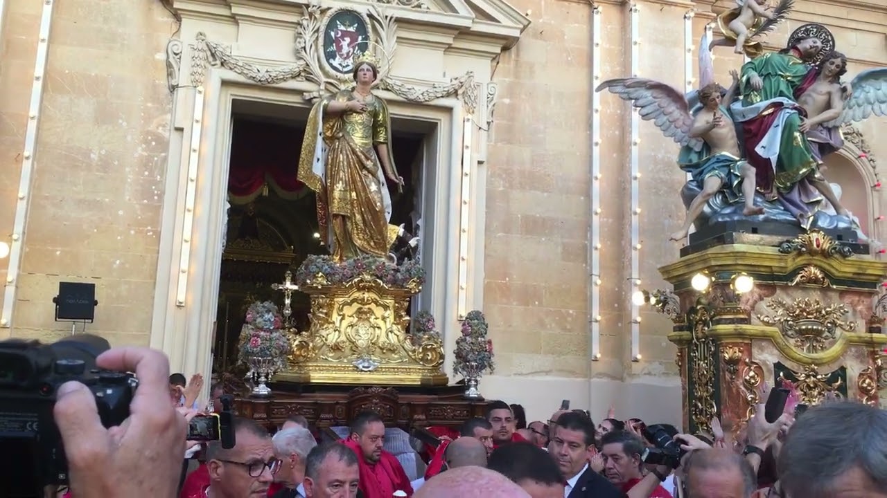 Ħrug ta' purcuzioni festa Santa katarina ta' Zurrieq
