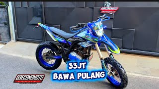 DIJUAL 33JT SAJA YAMAHA WR 155 SUPERMOTO