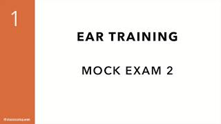 RCM Level 1 Mock Examination (Ear Training) | Set 2