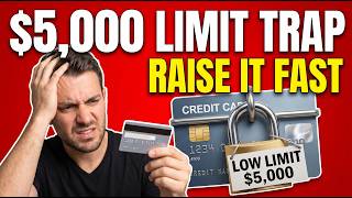 "The $5,000 Credit Card Limit Trap – How Low Limits Keep You Poor (And How to Raise Them Fast)"