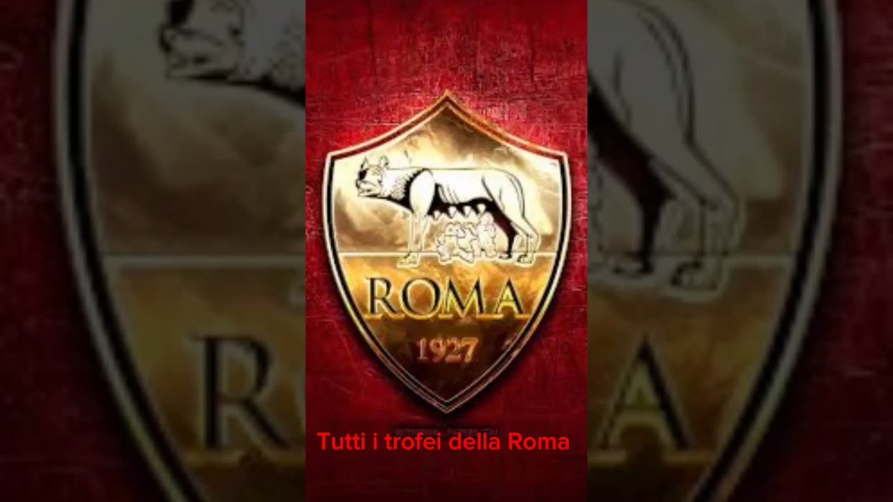 Tutti i trofei della Roma