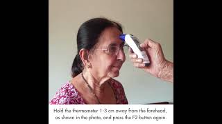 How to take Temperature Reading using the famhealthTM app screenshot 2