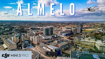 Almelo 🇳🇱 Drone Video | 4K UHD | Ontspannende muziek
