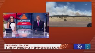 Extended coverage: Greer Fire burns more than 3,500 acres, destroys structures