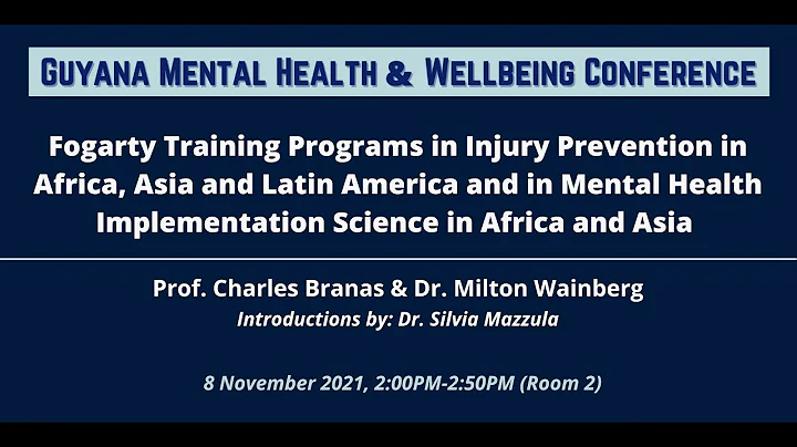 Fogarty Training Programs in Injury Prevention and in Mental Health Implementation Science