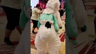 Sold handmade kemono fursuits on display #furry #fursuit #commission
