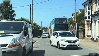 Take a drive into Combe Martin, Devon 🏴󠁧󠁢󠁥󠁮󠁧󠁿 #devon #holiday #travelvlog #travel #village #sea  