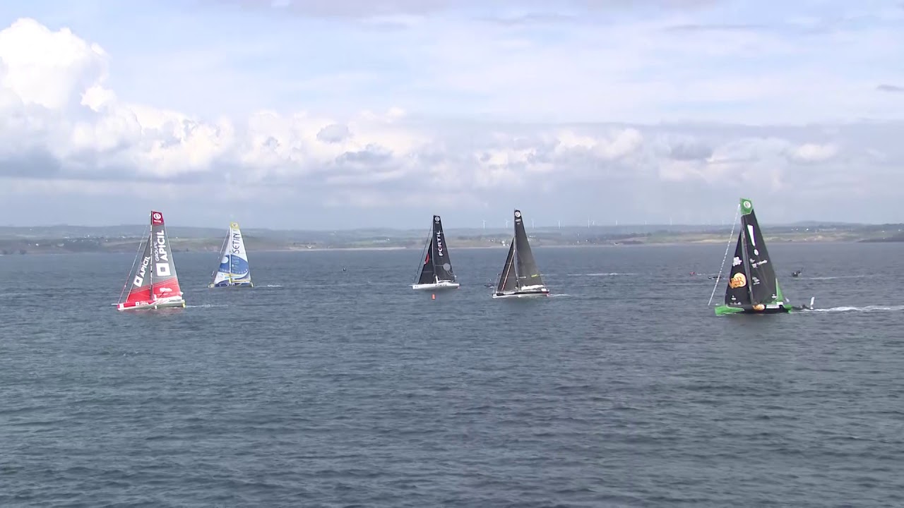 Bermudes 1000 Race Helicopter start footage 9 May 2019